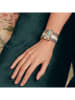 HIPANEMA Verzilverde armband "Holly" met edelstenen