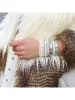 HIPANEMA Verzilverde armband "Monatwin"