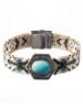 HIPANEMA Verzilverde armband "Opale" met edelsteen