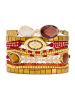 HIPANEMA Vergold. Armband "Amarante"