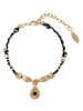 HIPANEMA Vergulde armband "Zeniba" met edelstenen