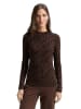 Tom Tailor Longsleeve in Braun/ Schwarz