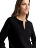 Tom Tailor Sweatshirt in Schwarz
