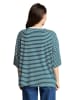 Tom Tailor Shirt petrol/wit