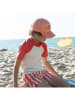 Swim Essentials Cap "Sea La Vie" in Orange/ Creme