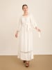 BGN Kleid in Creme