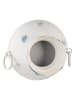 Clayre & Eef Bloempot wit - (B)31 x (H)28 x (D)13 cm