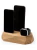 Oakywood Dockingstation ''Triple Dock'' in Eiche - (B)19 x (H)4 x (T)9,5 cm