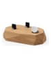 Oakywood Dockingstation ''Triple Dock'' in Eiche - (B)19 x (H)4 x (T)9,5 cm