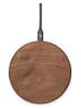 Oakywood Ładowarka bezprzewodowa "Slim" w kolorze brązowym - wys. 1,5 x Ø 11 cm