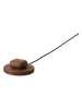 Oakywood Kabelloze lader ''Slim'' walnoot - (H)1,5 x Ø 11 cm