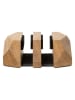 Oakywood Podwójny stojak w kolorze jasnobrązowym na laptopa - 18 x 4 x 11,3 cm