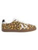 Pepe Jeans FOOTWEAR Skórzane sneakersy w kolorze jasnobrązowym