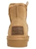 Pepe Jeans FOOTWEAR Leren winterboots lichtbruin