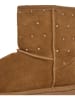 Pepe Jeans FOOTWEAR Leren winterboots lichtbruin