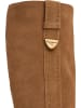 Pepe Jeans FOOTWEAR Leren laarzen lichtbruin