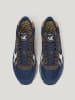 Pepe Jeans FOOTWEAR Skórzane buty w kolorze granatowo-oliwkowym do biegania