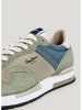 Pepe Jeans FOOTWEAR Skórzane buty w kolorze zielonym do biegania
