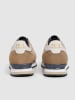 Pepe Jeans FOOTWEAR Leren hardloopschoenen beige