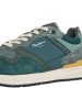 Pepe Jeans FOOTWEAR Skórzane sneakersy w kolorze zielonym