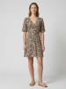 MOSS COPENHAGEN Jurk "Kalani" beige/zwart