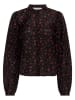 MOSS COPENHAGEN Bluzka "Nancy" w kolorze czarno-czerwonym