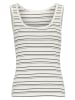 MOSS COPENHAGEN Top "Gubbi" w kolorze biało-czarnym