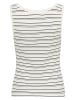 MOSS COPENHAGEN Top "Gubbi" wit/zwart