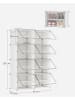 Songmics Schoenenkast wit - (B)125 x (H)156 x (D)32 cm