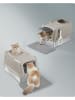Feandrea Katzentoilette in Beige - (B)41 x (H)36,5 x (T)61 cm