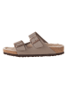 Birkenstock Klapki w kolorze brązowym