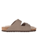 Birkenstock Klapki w kolorze brązowym