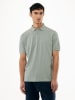 Mexx Poloshirt grijsgroen