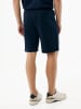 Mexx Leinen-Shorts in Dunkelblau