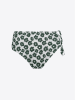 Change Bikini-Hose "Mila" in Weiß/ Dunkelgrün
