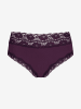 Change Stringi high waist "Dolly" w kolorze ciemnofioletowym