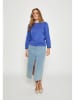 Peppercorn Sweatshirt "Fiola" in Blau