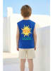 zeyland Baby & Kids 2tlg. Outfit in Creme/ Dunkelblau
