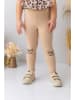 zeyland Baby & Kids Legginsy w kolorze beżowym