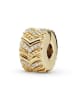Pandora Vergold. Bead mit Edelsteinen