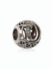 Pandora Silber-Bead "Q" mit Edelsteinen