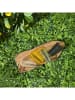 Summer Time 12-delige set: bekers geel/grijs - (H)10 x Ø 7 cm