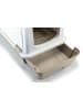 Paws&Whiskers Kattenbak wit/beige - (B)39,5 x (H)47 x (D)55 cm