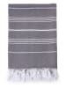 Colourful Cotton Fouta "Current" antraciet