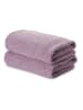 Colourful Cotton 2er-Set: Duschtücher "Slick" in Rosa