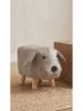 Evila Kinderhocker "Dog" in Beige - (B)45 x (H)28 x (T)22 cm