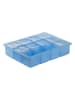 Lurch Eisformer "Würfel 4x4cm" in Hellblau - (B)18 x (H)14 x (T)4 cm
