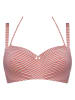 Marlies Dekkers Biustonosz bikini "Holi vintage" w kolorze kremowo-różowym