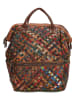Beagles Leder-Rucksack in Bunt - (B)28 x (H)35 x (T)16 cm