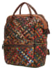 Beagles Leder-Rucksack in Bunt - (B)28 x (H)35 x (T)16 cm